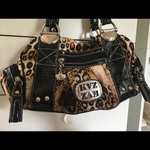 Kathy Van Zeeland - Leopard Print Shoulder Bag!